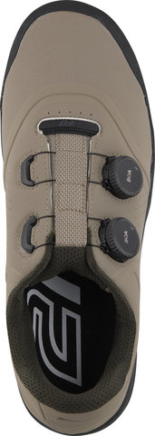 Zapatillas 2FO Cliplite MTB - taupe-dark moss green/43