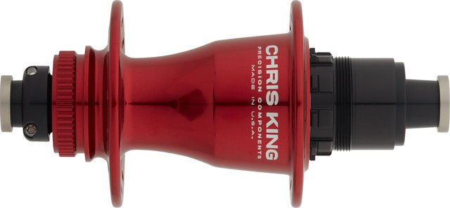 Chris King Buje RT Boost Disc Center Lock - red/12 x 148 mm / 28 agujeros / SRAM XD