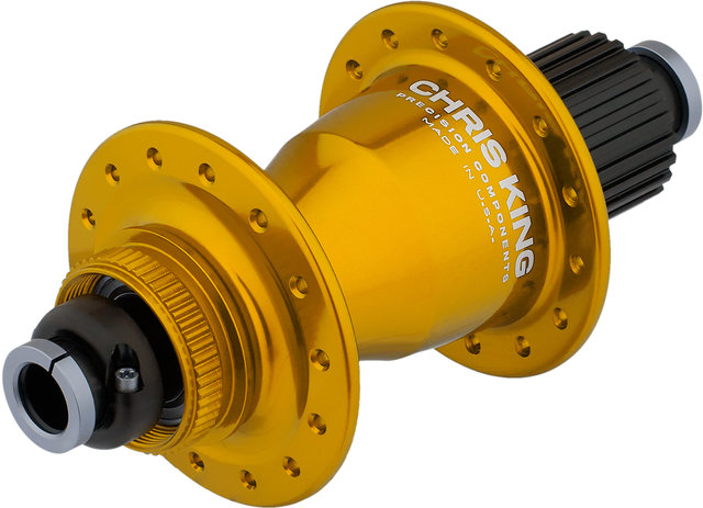 Buje RT Boost Disc Center Lock - gold/12 x 148 mm / 28 agujeros / Shimano Micro Spline