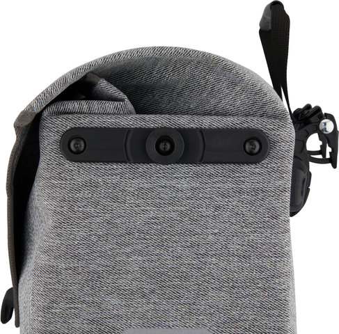 Velo-Shopper Pannier - 2023 Model - cement/18 litres