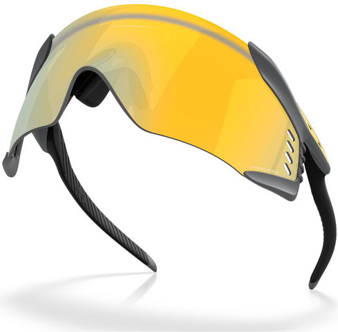 Oakley Lunettes de sport Velo Kato - matte carbon/prizm 24k