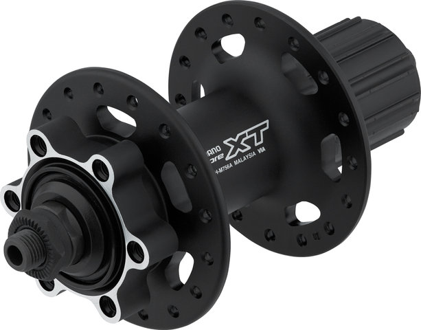 Shimano XT FH-M756A Disc 6-bolt Rear Hub for Quick Releases - black/10 x 135 mm / 32 hole / Shimano