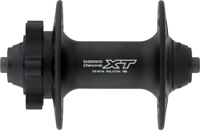 Shimano XT HB-M756 Disc 6-bolt Front Hub for Quick Releases - black/36 hole