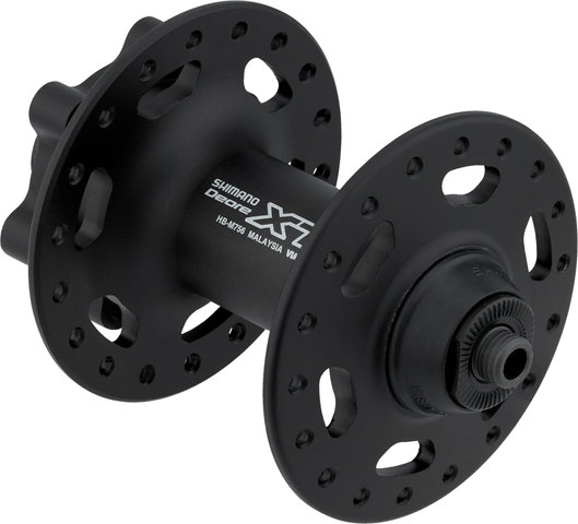 Shimano Moyeu Avant XT HB-M756 Disc 6 trous pour Axe à Serrage Rapide - noir/36 trous