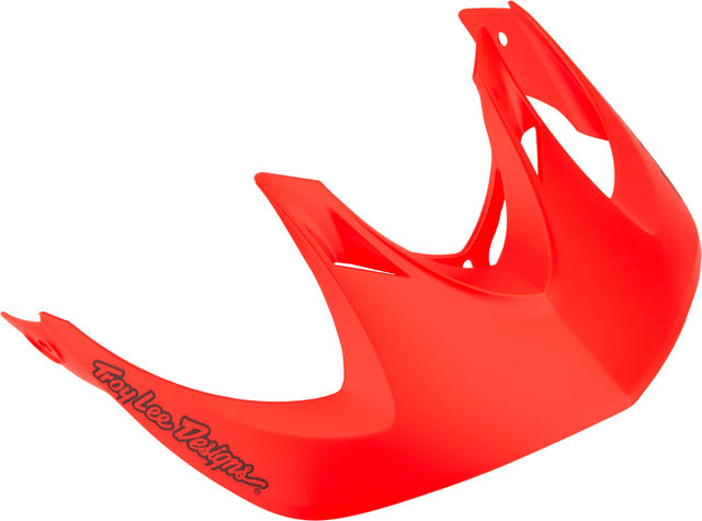 Troy Lee Designs Visera de repuesto para cascos A1 - drone fire red/universal