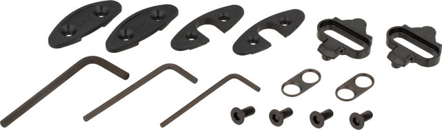 MKS US-S Klickpedale - silber-schwarz