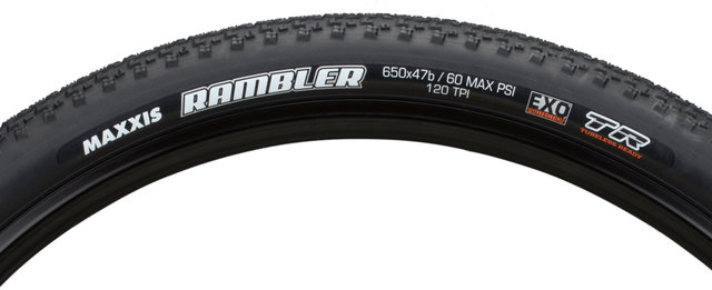 Maxxis Cubierta plegable Rambler Dual EXO TR 27,5" - negro/27,5x1,75 (47-584)