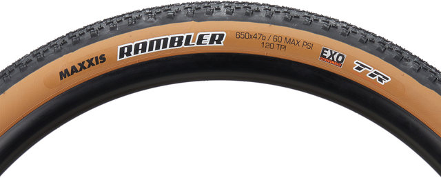 Maxxis Pneu Souple Rambler Dual EXO TR 27,5" - noir-tanwall/27,5x1,75 (47-584)