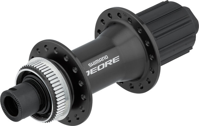 Shimano Deore HR-Nabe FH-M6010 Disc Center Lock für 12 mm Steckachse - schwarz/12 x 142 mm / 32 Loch