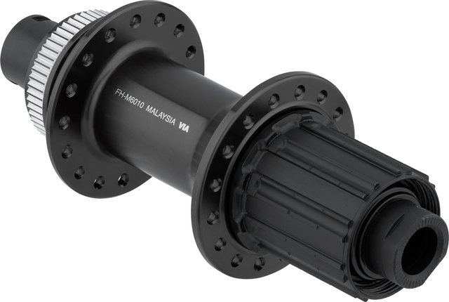 Shimano Deore FH-M6010 Center Lock Disc Rear Hub for 12 mm Thru-Axles - black/12 x 142 mm / 32 hole
