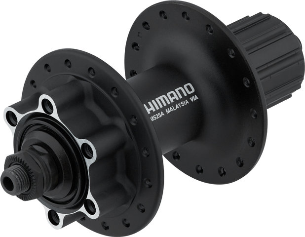 Shimano FH-M525A Disc 6-bolt Rear Hub for Quick Releases - black/32 hole