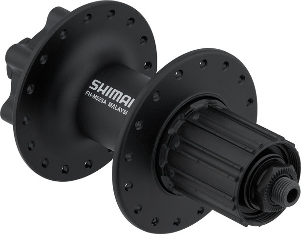 Shimano Moyeu Arrière FH-M525A Disc 6 trous pour axe de réglage rapide - noir/32 trous