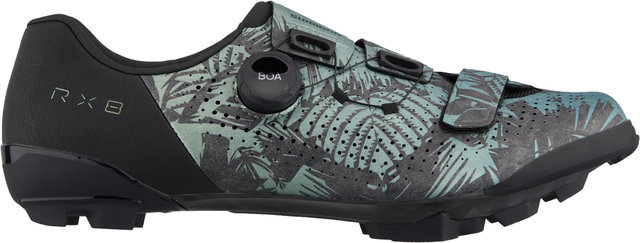 Shimano SH-RX801 Gravel Shoes - tropical leaves/43