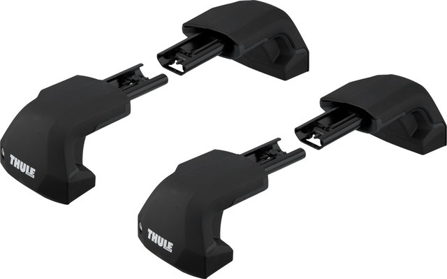 Thule Set de 4 Pieds pour Porte-Vélo de Toit Fixpoint Edge - black/universal