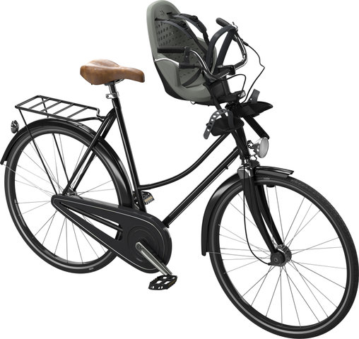 Thule Yepp 2 Mini Kids Bicycle Seat for Head Tube Installation - agave