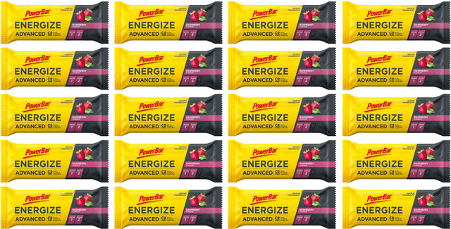 Barres Energize Advanced - 20 pièces - raspberry/1100 g
