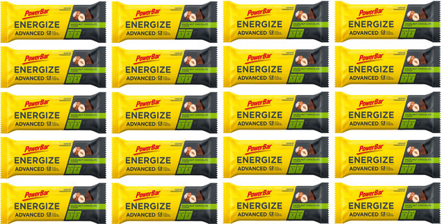 Powerbar Barrita energética Energize Advanced - 20 unidades - hazelnut-chocolate/1100 g