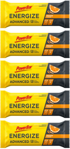 Barres Energize Advanced - 5 pièces - orange/275 g