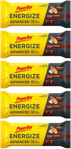 Barres Energize Advanced - 5 pièces - mocca-almond/275 g