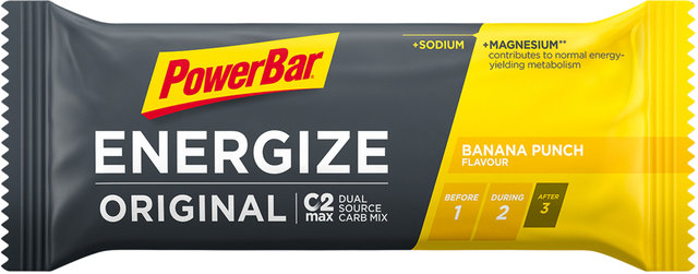 Barres Energize Original - 1 pièce - banana punch/55 g