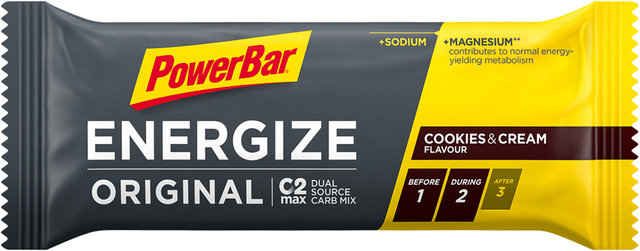 Energize Original Energy Bar - 1 pack - cookies & cream/55 g