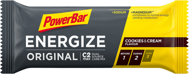 Barrita energética Energize Original - 1 unidad - cookies & cream/55 g