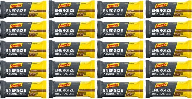 Powerbar Barrita energética Energize Original - 20 unidades - chocolate/1100 g