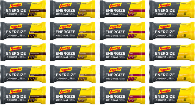 Energize Original Energieriegel - 20 Stück - gemischt/1100 g