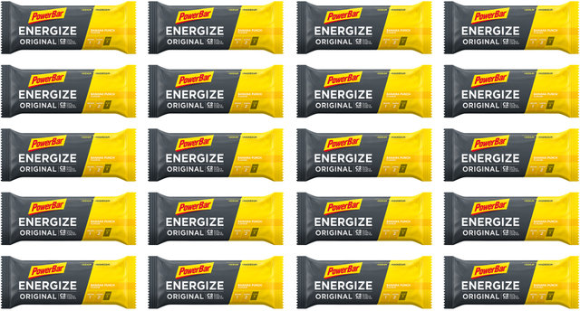 Barrita energética Energize Original - 20 unidades - banana punch/1100 g