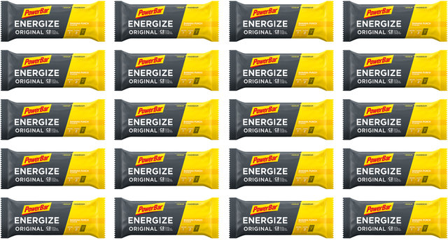 Powerbar Barrita energética Energize Original - 20 unidades - banana punch/1100 g