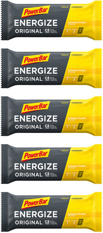 Barres Energize Original - 5 pièces - banana punch/275 g