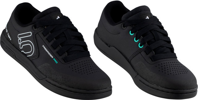 Chaussures VTT pour Dames Freerider Pro - core black-crystal white-acid mint/38