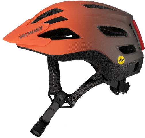 Specialized Casco Shuffle Child LED MIPS - satin blaze-smoke fade/50 - 55 cm