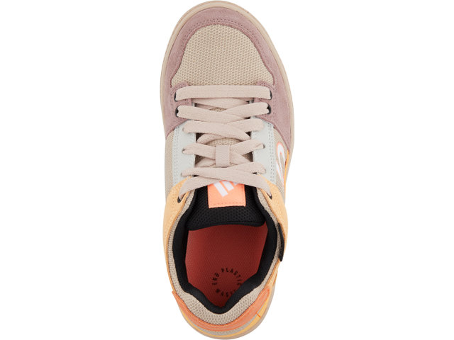 Chaussures VTT pour Dames Freerider Modèle 2023 - wonder taupe-ftwr white-acid orange/39 1/3