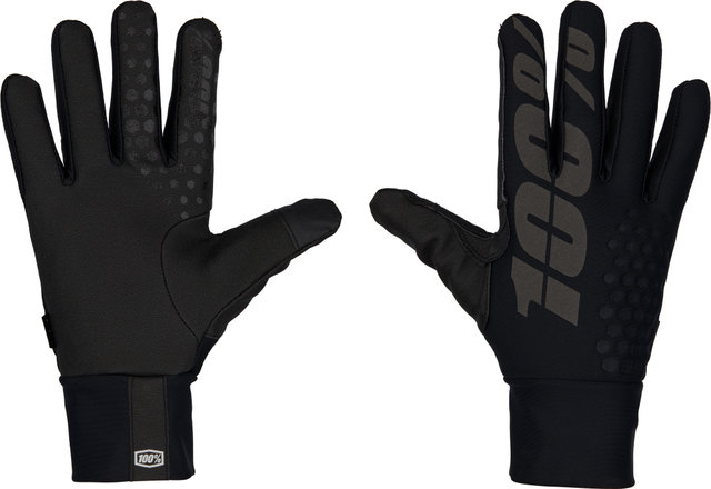 100% Hydromatic Brisker Full Finger Gloves - black/M