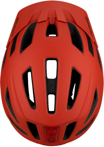 Casco Shuffle Youth LED MIPS - satin redwood/52 - 57 cm