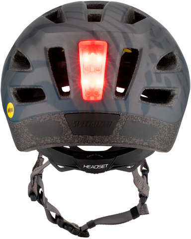Casco Shuffle Youth LED MIPS - satin cast blue metallic wild/52 - 57 cm