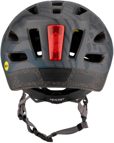 Casco Shuffle Youth LED MIPS - satin cast blue metallic wild/52 - 57 cm