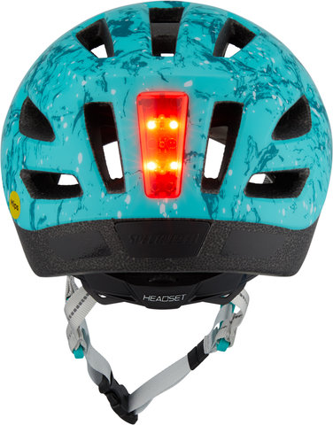 Casco Shuffle Youth LED MIPS - lagoon blue/52 - 57 cm