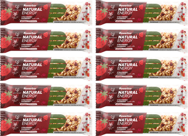 Natural Energy Cereal Bar - 10 Bar - strawberry & cranberry/400 g