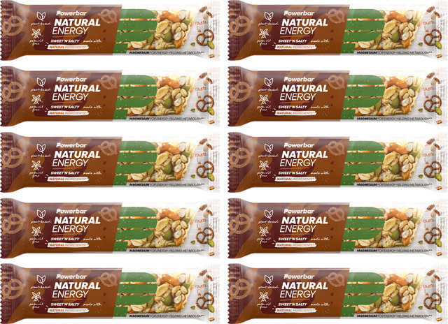Barrita Natural Energy Cereal - 10 unidades - sweet ´n salty/400 g