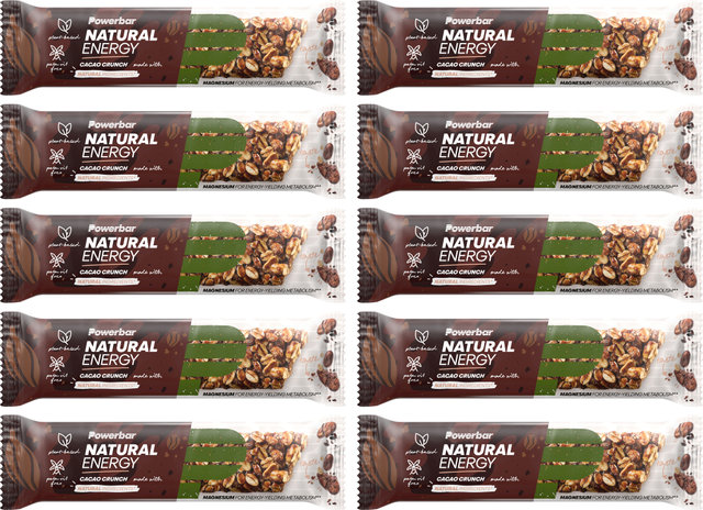 Barre Natural Energy Cereal - 10 pièces - cacao crunch/400 g