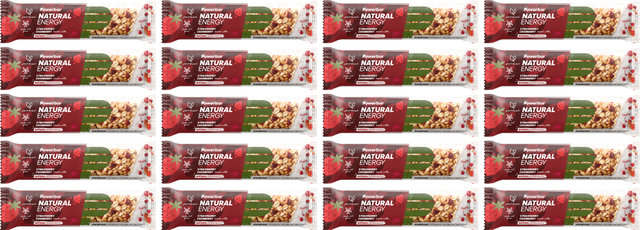 Natural Energy Cereal Riegel - 20 Stück - strawberry & cranberry/800 g
