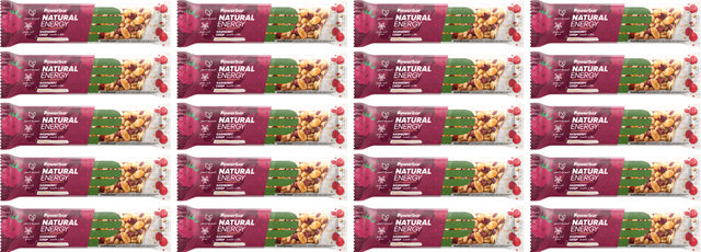 Natural Energy Cereal Riegel - 20 Stück - raspberry crisp/800 g