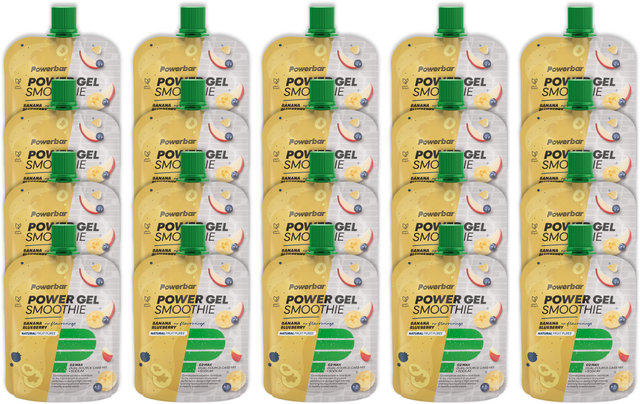 Powerbar PowerGel Smoothie - 20 unidad - banana blueberry/1800 g