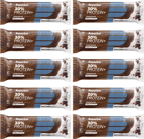 Powerbar Protein Plus 30 % Proteinriegel - 10 Stück - chocolate/550 g