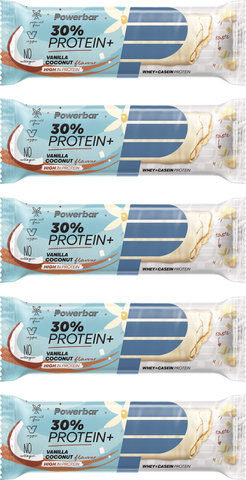 Powerbar Barrita de proteínas Protein Plus 30 % - 5 unidades - vanilla-coconut/275 g