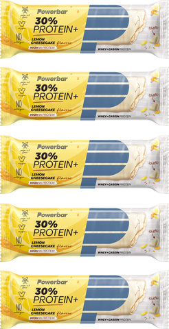 Powerbar Protein Plus 30 % Proteinriegel - 5 Stück - lemon cheesecake/275 g