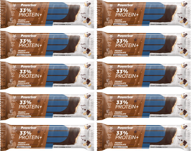 Powerbar Barre Protein Plus Bar 33 % - 10 pièces - chocolate peanut/900 g