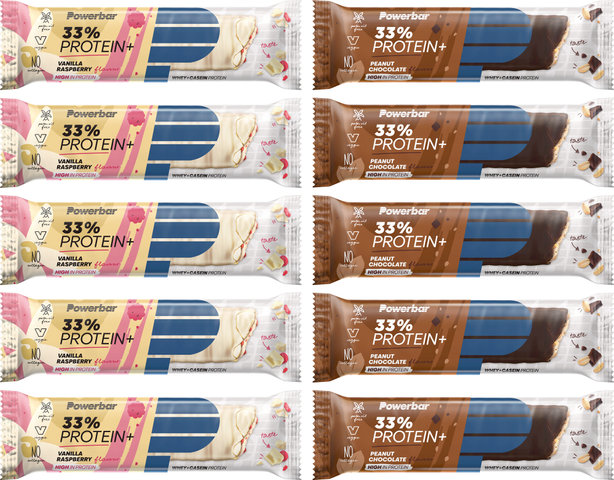 Barre Protein Plus Bar 33 % - 10 pièces - mixte/900 g